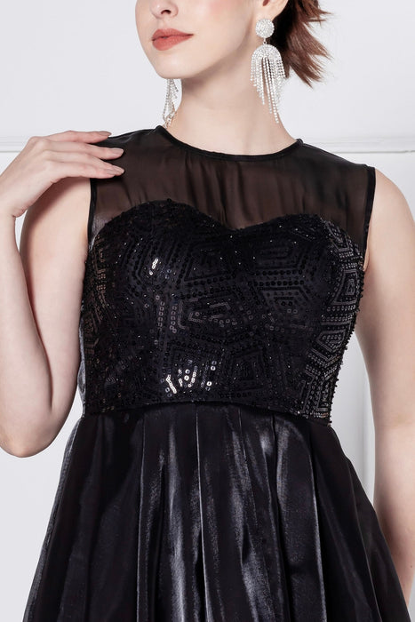 Midnight Luxe Mini Dress