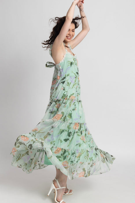 Aurora Garden Maxi Dress