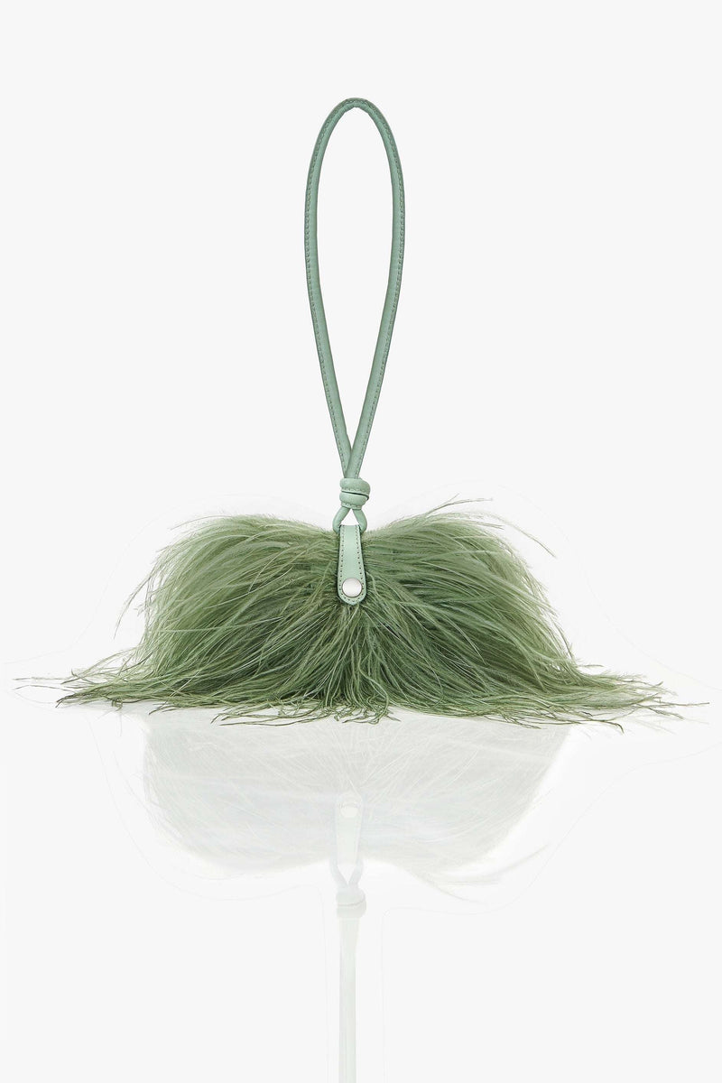 The Scarlet Minivet HandBag in Jade Green