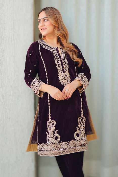 Ayat - Short Kurta with Salwar