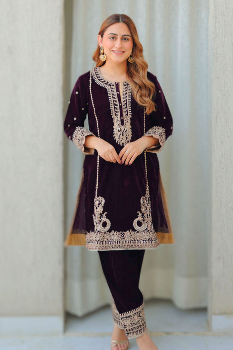 Ayat - Short Kurta with Salwar