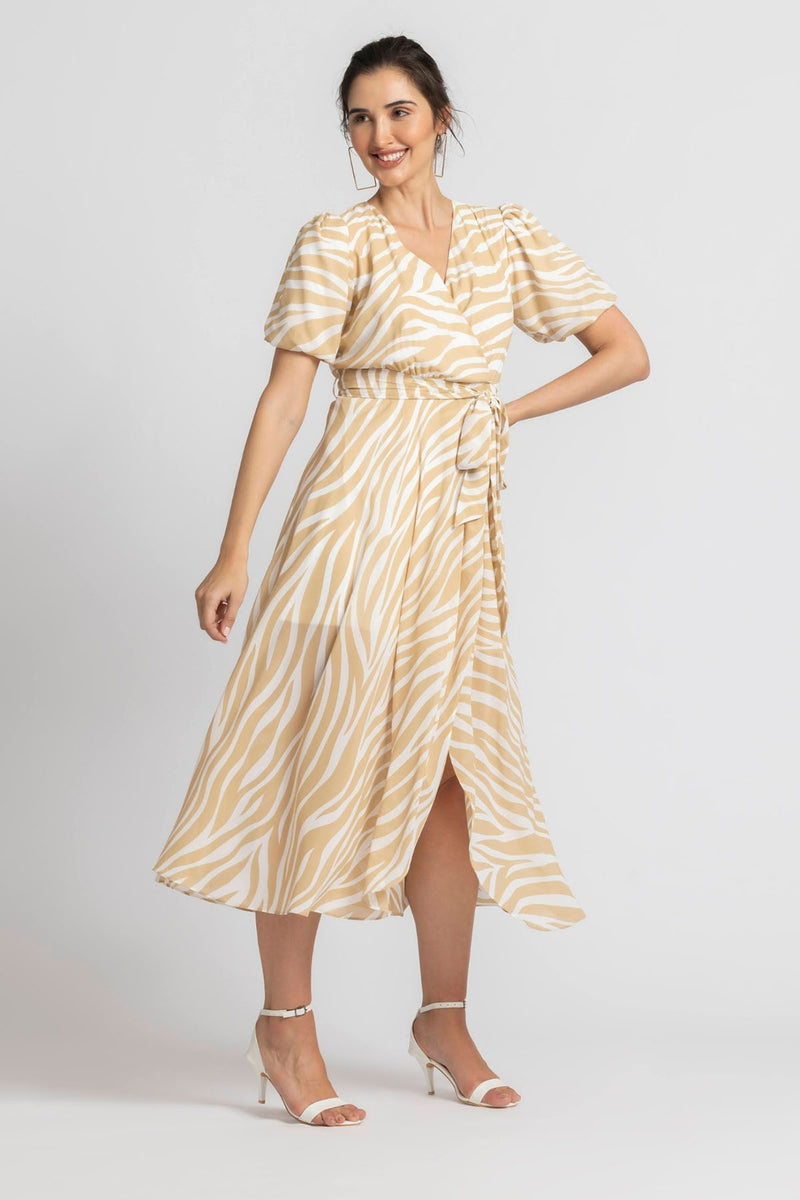 Whispering Sunshine Midi Dress
