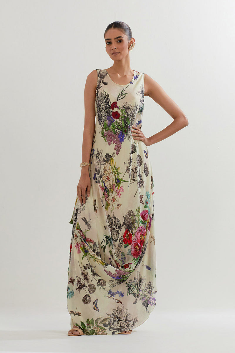 CAPE WITH DRESS