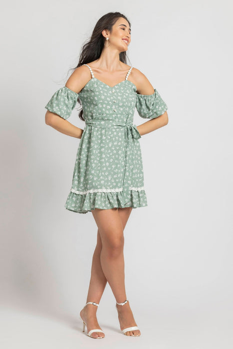 Tranquil Garden Mini Dress