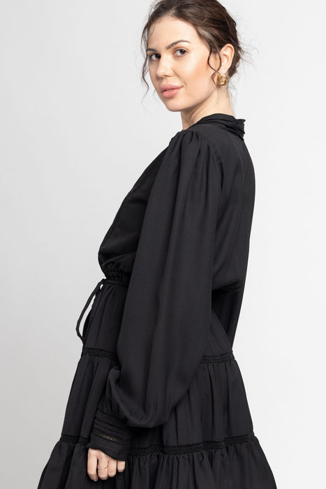 Midnight Black Mini Dress