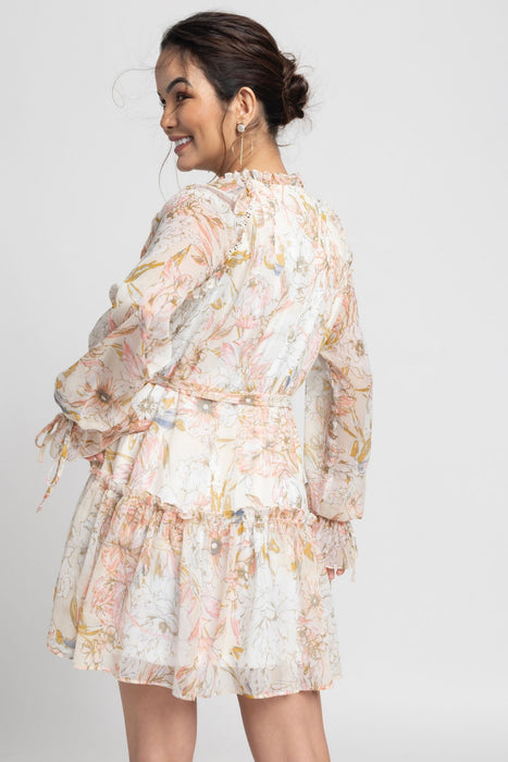 Creamsicle Flare Mini Dress