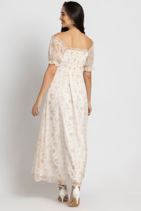 Crimson Comfort Maxi Dress