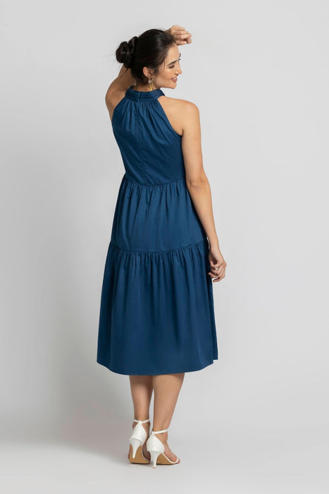 Teal Temptation Midi Dress