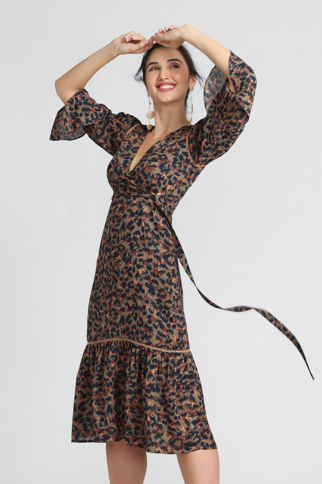 Mangrove Adventure Midi Dress