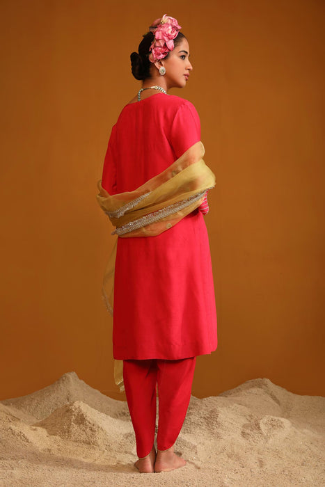 Shabana Dhoti Set - Pink