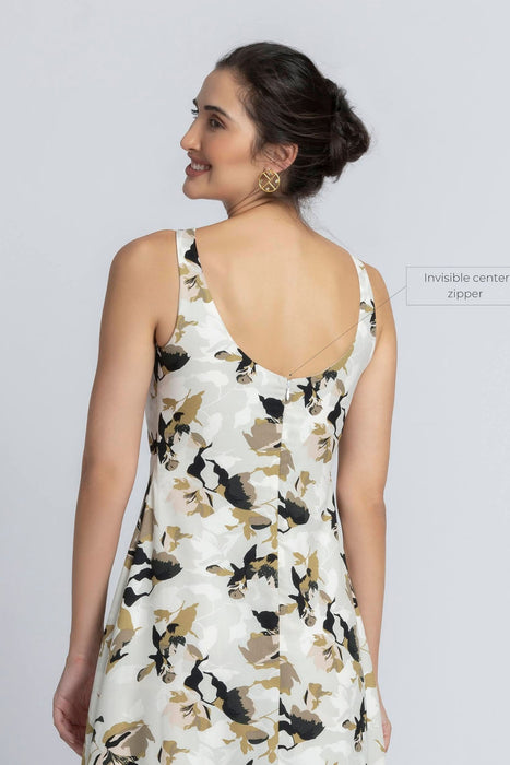 Autumn Romance V Maxi Dress