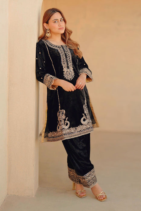 Ayat - Short Kurta with Salwar