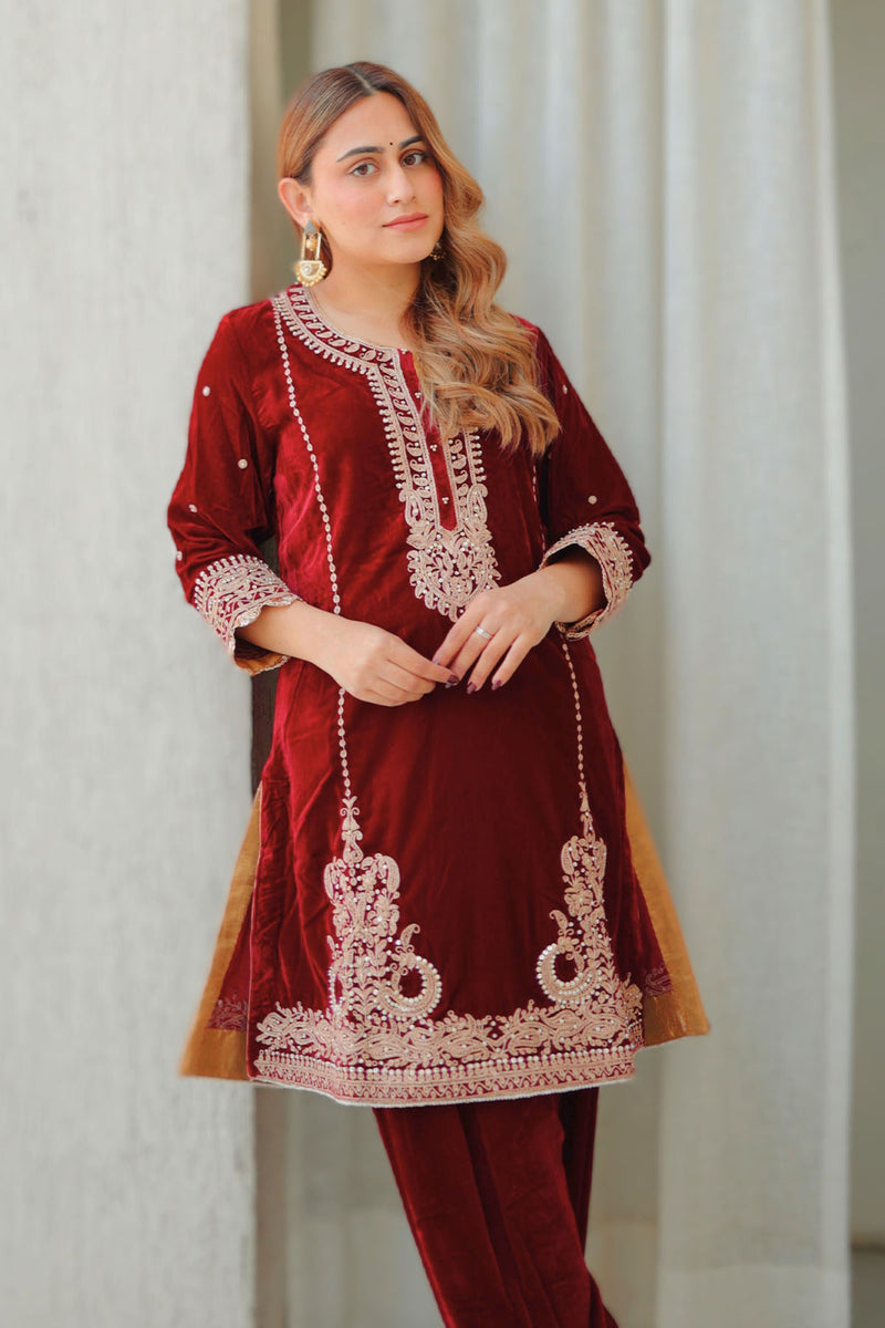 Ayat - Short Kurta with Salwar