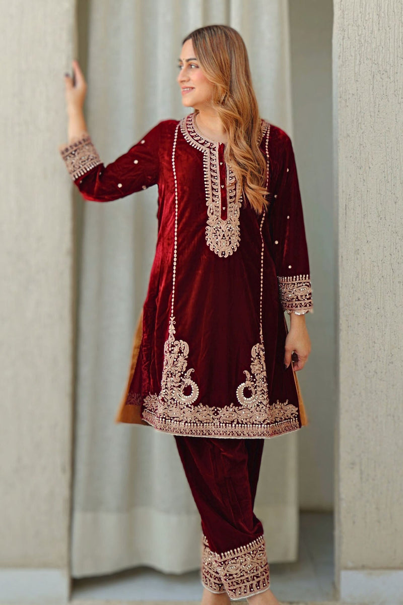 Ayat - Short Kurta with Salwar