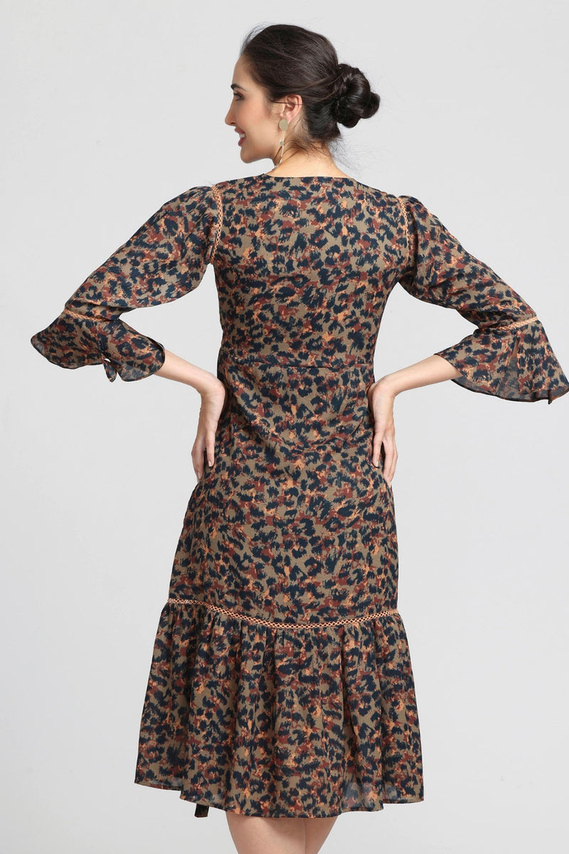 Mangrove Adventure Midi Dress