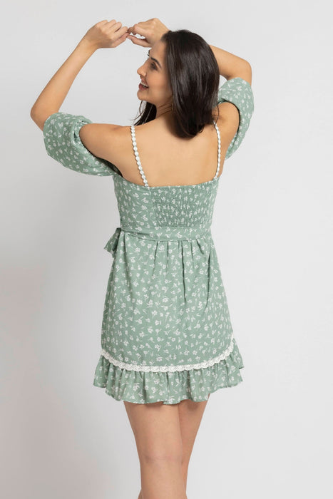 Tranquil Garden Mini Dress