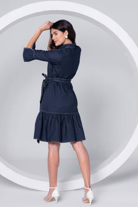 Denim Grace Mini Dress