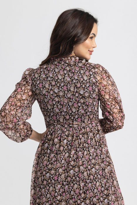 Cocoa Blossom Midi Dress