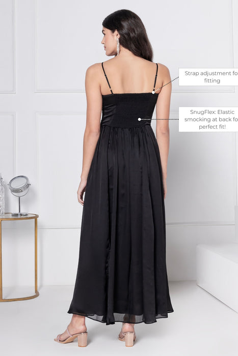 Midnight Luxe Gala Gown