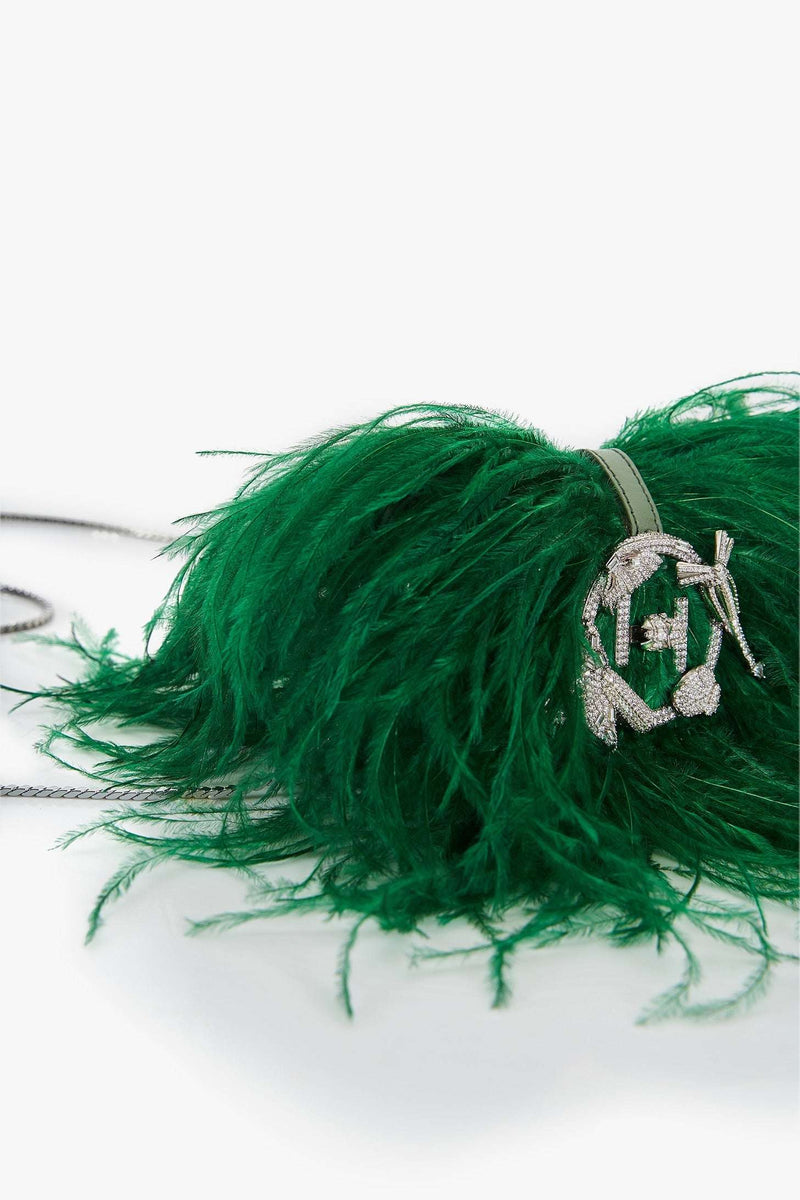 The Scarlet Minivet Handbag in Amazon Green