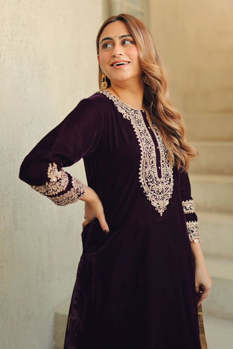 Zyra - Short Kurta with Salwar
