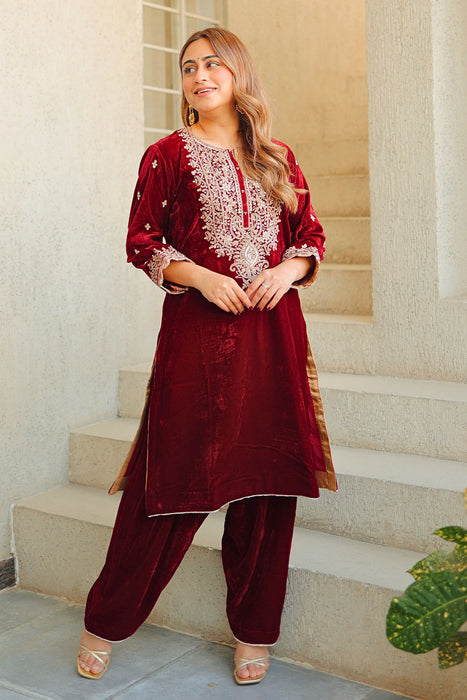 Naima - Short Kurta with Salwar