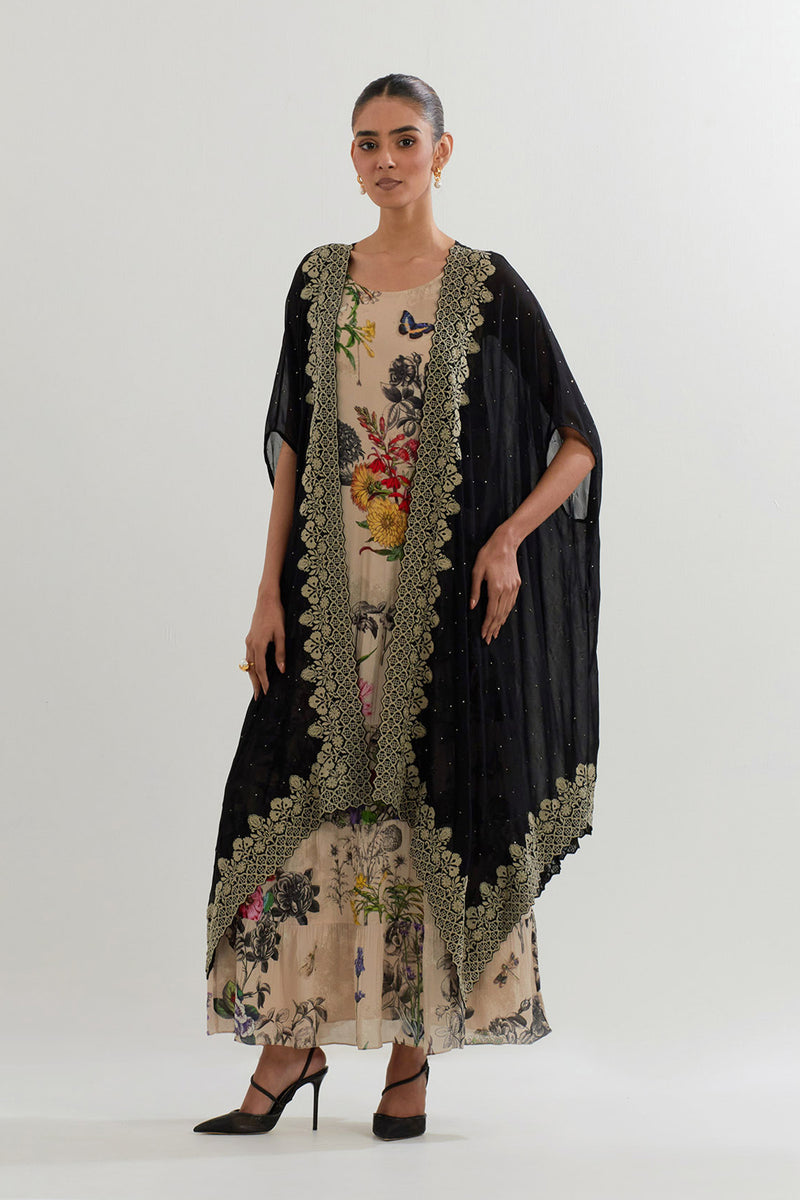 CAPE WITH DRESS