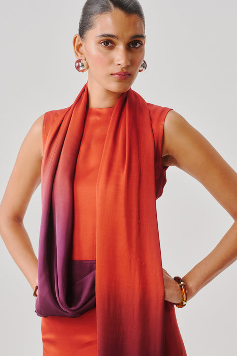 Ember scarf dress