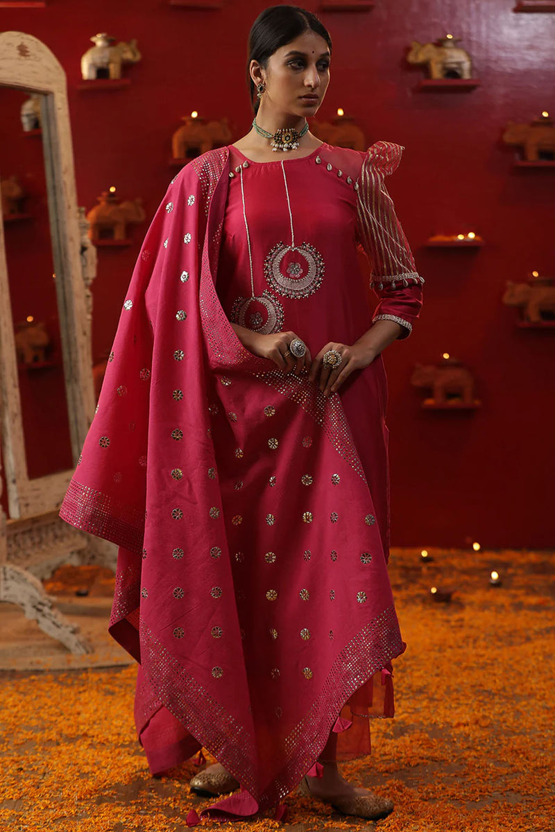 Pink Bali As Signature Suit Set