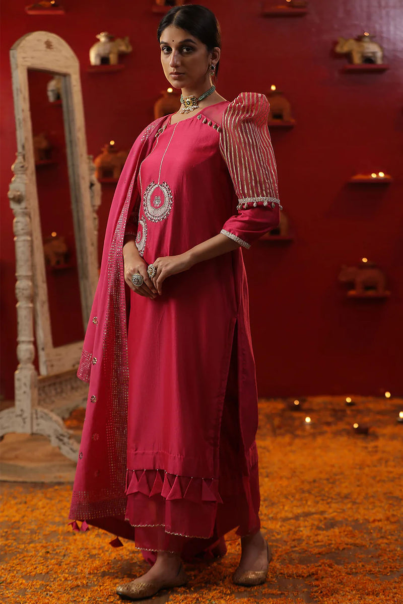 Pink Bali As Signature Suit Set