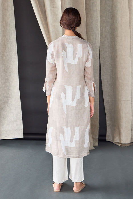 Natural Pure Hemp Kurta Set