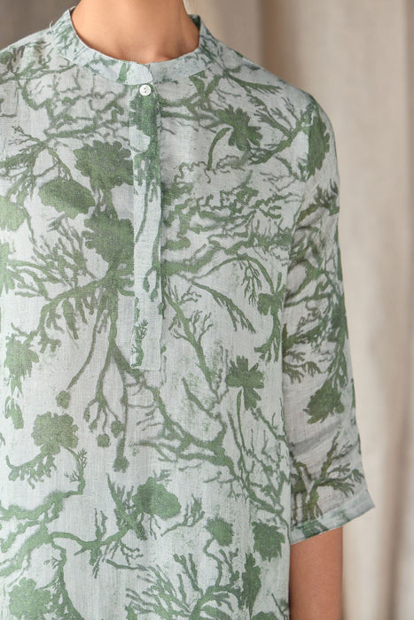 Forest Lullaby Pure Hemp Kurta Set