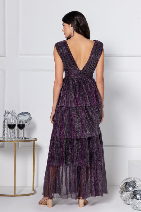 Twilight Sparkle Soirée Maxi Dress