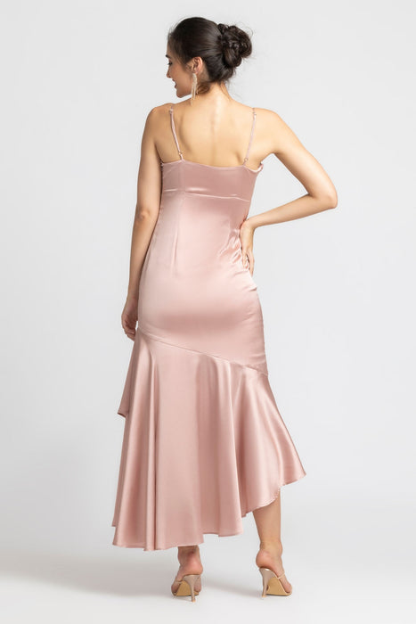 Rose Gold Maxi Dress
