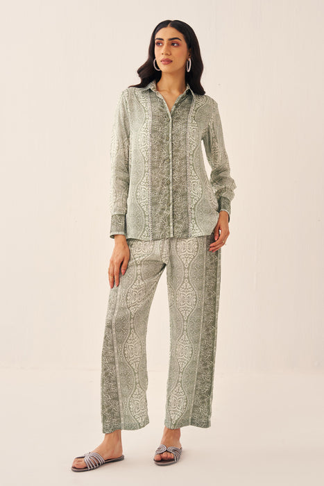 Ice Green Oasis Co-ord Set