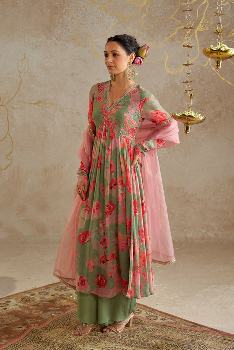 Jade Rose Anarkali