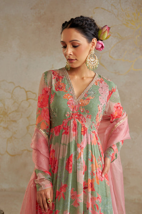 Jade Rose Anarkali