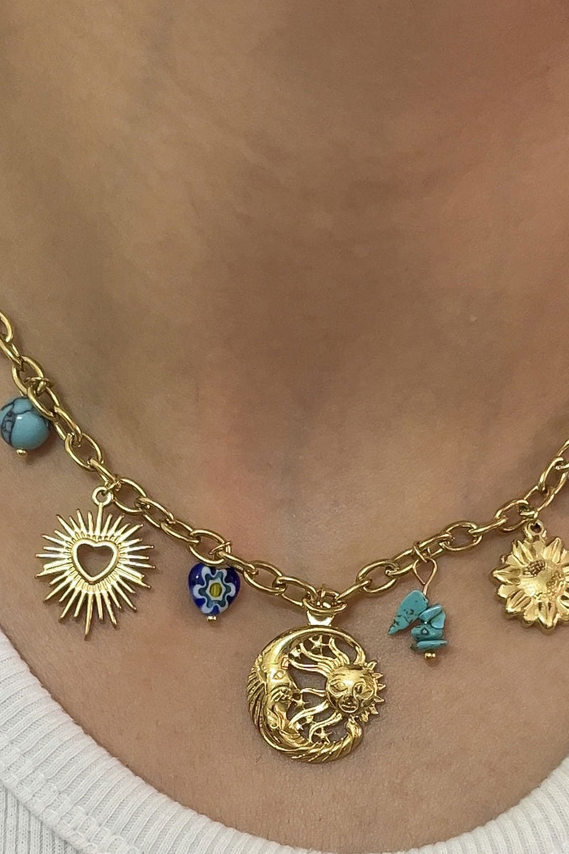 Celeste Charm Necklace