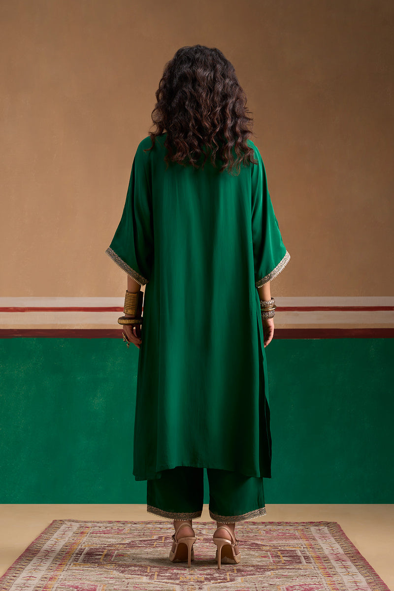 Emerald Pheran Kurta Set