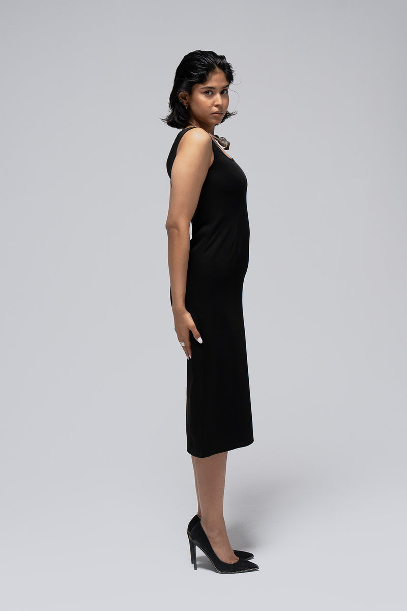 Black Midi Dress