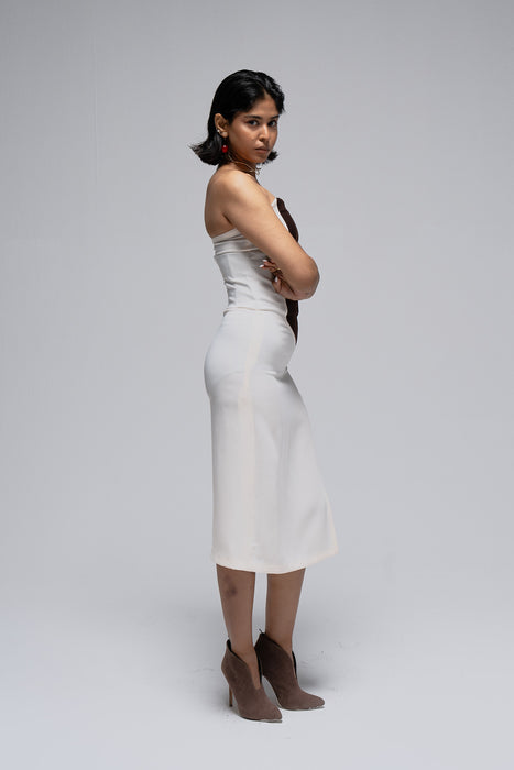 Espresso Panel Dress