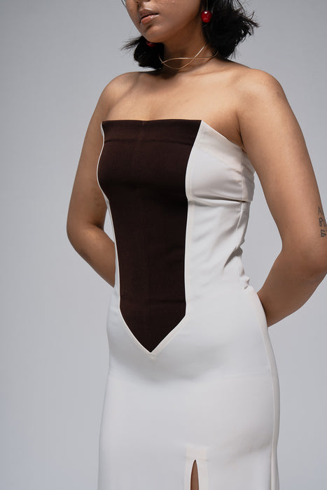 Espresso Panel Dress