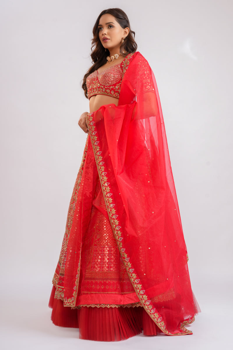 Gulnaar  lehenga