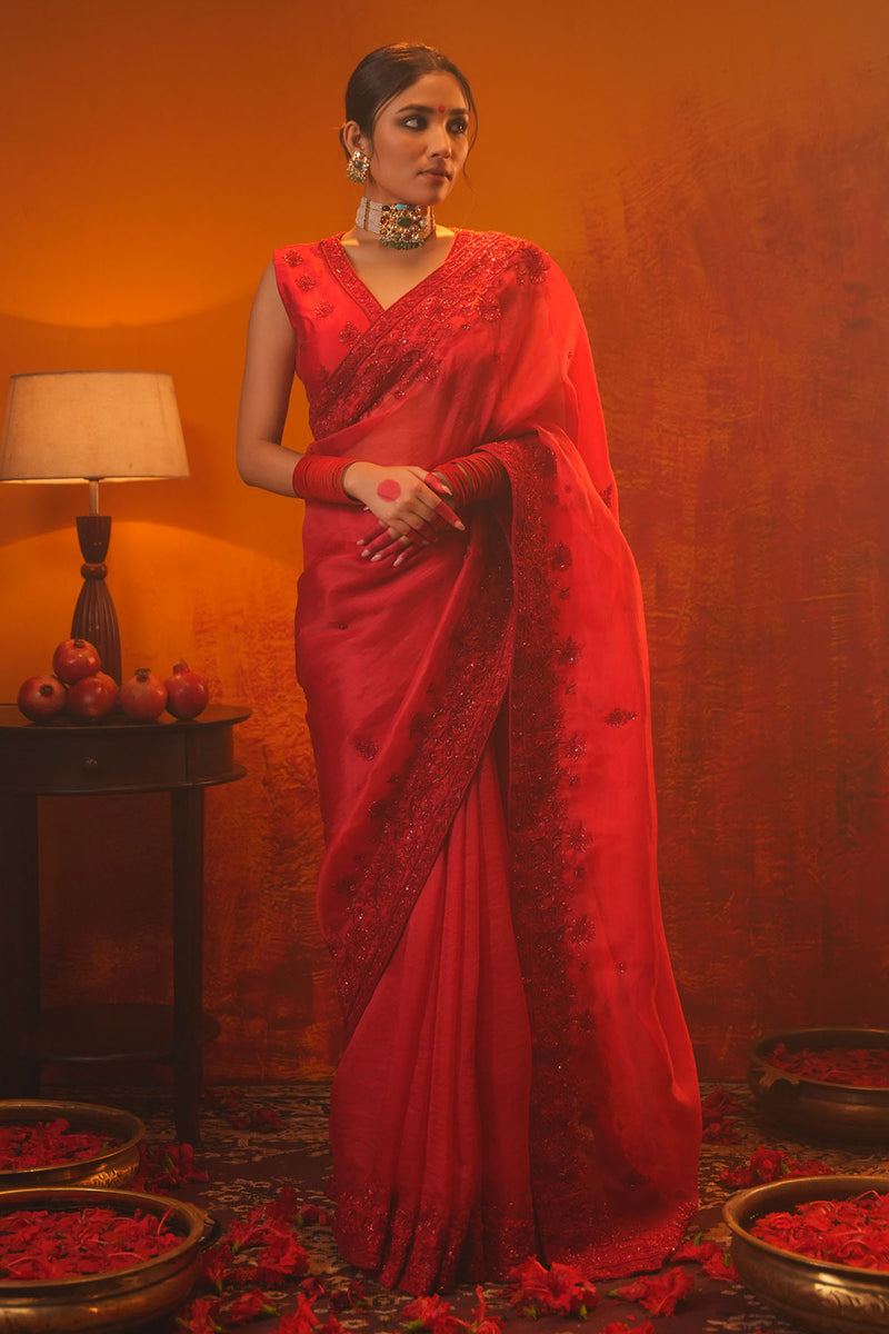 Saree + Blouse