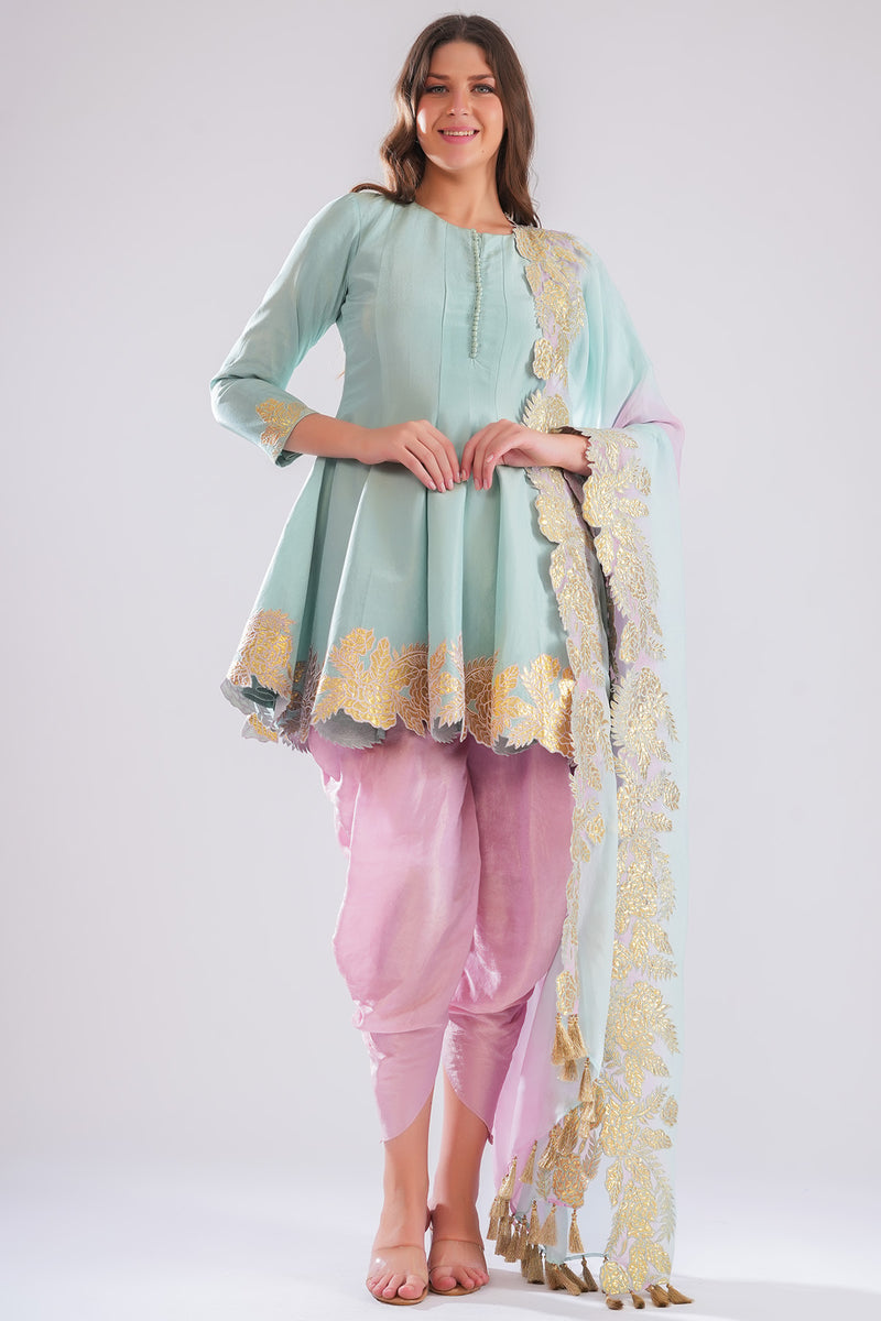 Saba short anarkali