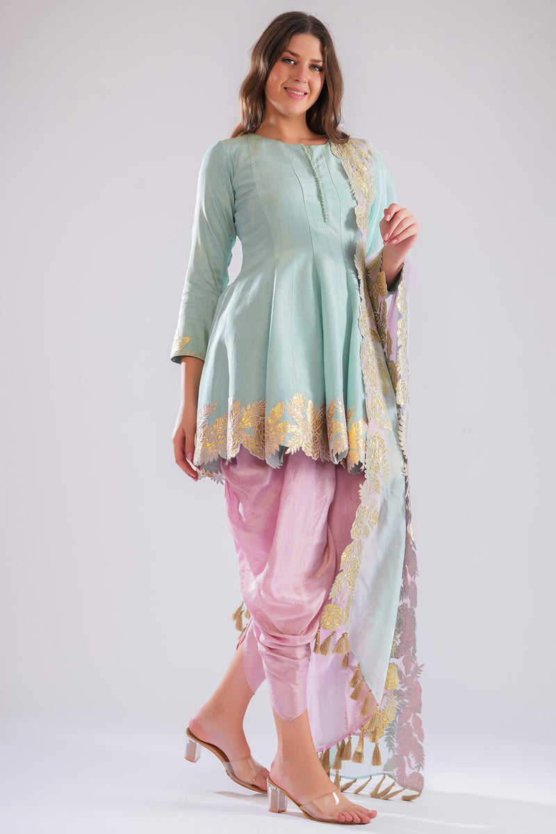 Saba short anarkali