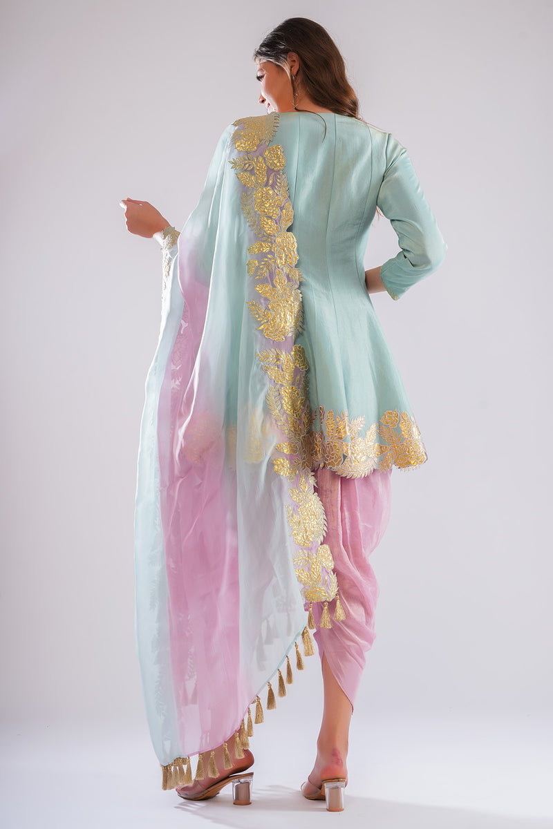 Saba short anarkali