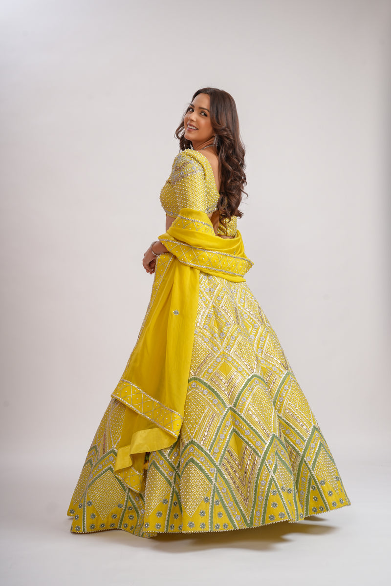 Sunhari Noor Lehenga