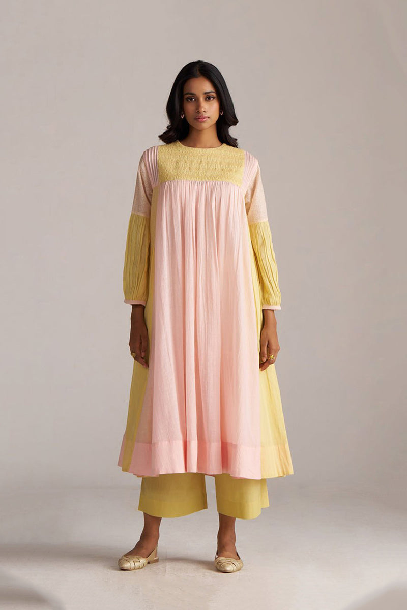 Dusty Citron and Powder Pink Co-ord Set