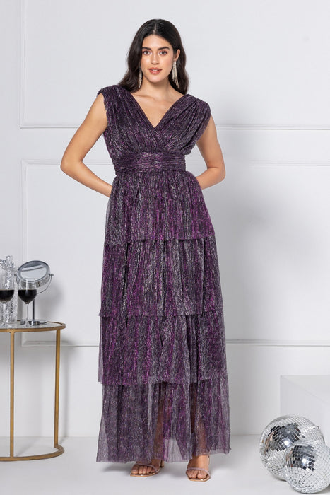 Twilight Sparkle Soirée Maxi Dress